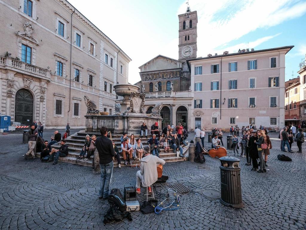 Ancient Trastevere Vespa Loft Apartment Roma Exterior foto
